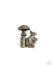 Load image into Gallery viewer, Textured Toadstool Brass Ring