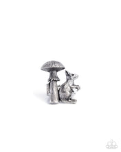 Load image into Gallery viewer, Textured Toadstool Silver Ring