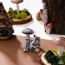 Load image into Gallery viewer, Textured Toadstool Silver Ring