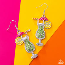 Load image into Gallery viewer, Delightful Daiquiri Green Earrings