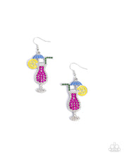 Load image into Gallery viewer, Delightful Daiquiri Pink Earrings