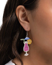 Load image into Gallery viewer, Delightful Daiquiri Pink Earrings