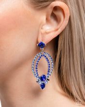 Load image into Gallery viewer, Karma Knockout Blue Earrings