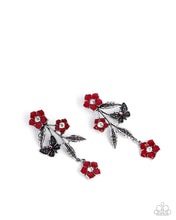 Load image into Gallery viewer, Whimsical Weekend Red Earrings