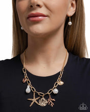 Load image into Gallery viewer, Coral Collection Gold Necklace