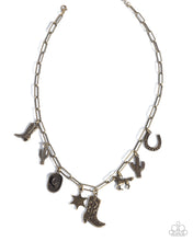 Load image into Gallery viewer, Hoedown Throwdown Brass Necklace
