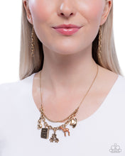 Load image into Gallery viewer, Storybook Setting Gold Necklace
