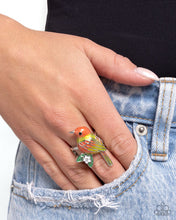 Load image into Gallery viewer, Nestled Nightingale Yellow Ring