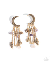 Load image into Gallery viewer, Crescent Call Purple Earrings
