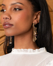 Load image into Gallery viewer, Crescent Call Purple Earrings