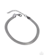 Load image into Gallery viewer, Mesh Maverick Silver Men’s Bracelet