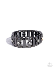 Load image into Gallery viewer, Dotted Dazzle Black Bracelet
