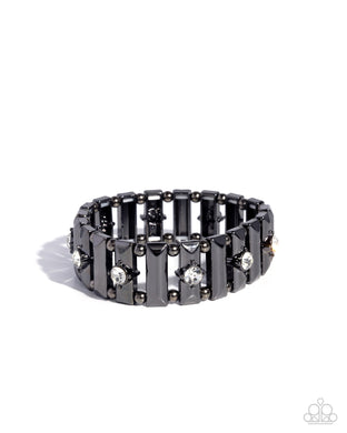 Dotted Dazzle Black Bracelet