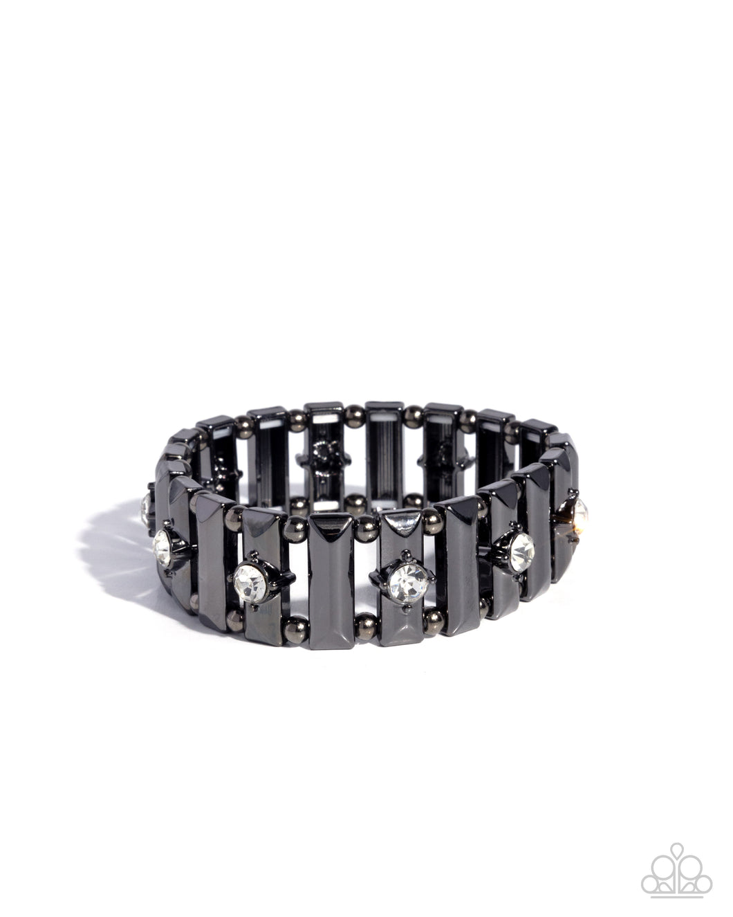 Dotted Dazzle Black Bracelet