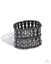 Load image into Gallery viewer, Stacked Significance Black Bracelet