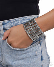 Load image into Gallery viewer, Stacked Significance Silver Bracelet