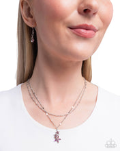 Load image into Gallery viewer, Scintillating Stars Purple Necklace
