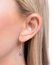 Load image into Gallery viewer, Scintillating Stars Purple Necklace