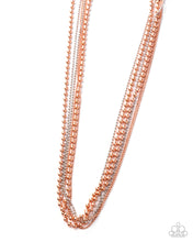 Load image into Gallery viewer, Lockdown Layers Copper Necklace