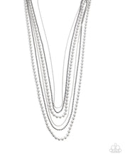 Load image into Gallery viewer, Lockdown Layers Silver Necklace