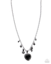 Load image into Gallery viewer, Heirloom Hearth Black Necklace