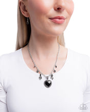 Load image into Gallery viewer, Heirloom Hearth Black Necklace