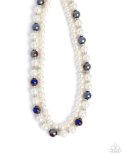 Load image into Gallery viewer, Pearl Pageantry Purple Necklace