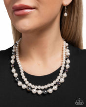 Load image into Gallery viewer, Pearl Pageantry Purple Necklace
