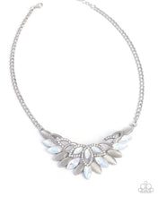 Load image into Gallery viewer, Marquise Maneuver White Necklace