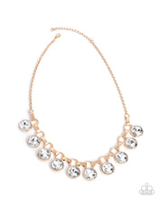 Load image into Gallery viewer, Scintillating Solitaire Gold Necklace