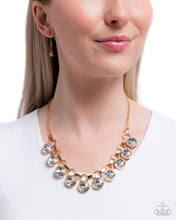 Load image into Gallery viewer, Scintillating Solitaire Gold Necklace