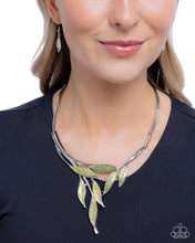 Load image into Gallery viewer, Lush Leaves Green Necklace