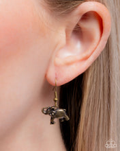 Load image into Gallery viewer, Empathetic Elephant Purple Necklace