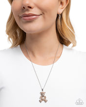 Load image into Gallery viewer, Twinkling Teddy Brown Necklace