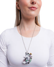 Load image into Gallery viewer, Fox Frame Multi Silver Necklace