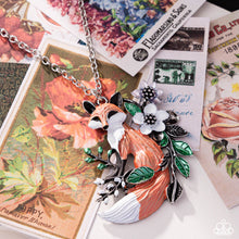 Load image into Gallery viewer, Fox Frame Multi Brown Necklace