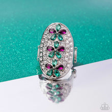 Load image into Gallery viewer, Linear Lush Green Ring
