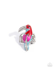 Load image into Gallery viewer, Twinkling Toucan Red Ring