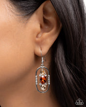 Load image into Gallery viewer, Sit and Stare Brown Earrings