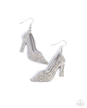 Load image into Gallery viewer, Wedding Shoes White Earrings