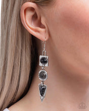 Load image into Gallery viewer, Rustic Reputation Black Earrings