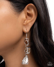 Load image into Gallery viewer, The Next Right Thing White Earrings