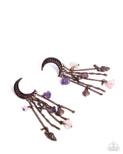 Load image into Gallery viewer, Crescent Call Copper Earrings