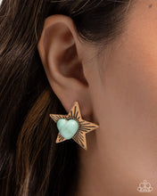 Load image into Gallery viewer, Authentic Astral Gold Post Earrings
