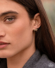 Load image into Gallery viewer, Stallion Selfie Gold Post Earrings