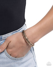 Load image into Gallery viewer, Hammered Homage Gold Bracelet