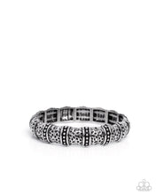 Load image into Gallery viewer, Hammered Homage Silver Bracelet