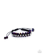 Load image into Gallery viewer, Embedded Effervescence Purple Bracelet