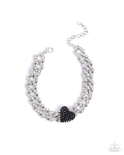 Load image into Gallery viewer, Humane Hearts Black Bracelet