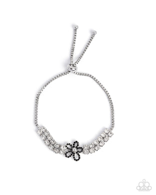 Blooming Breakthrough Black Earring